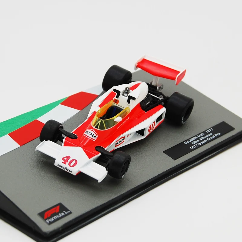 Mclaren Ford M23 1977 British GP Gilles Villeneuve 1:43