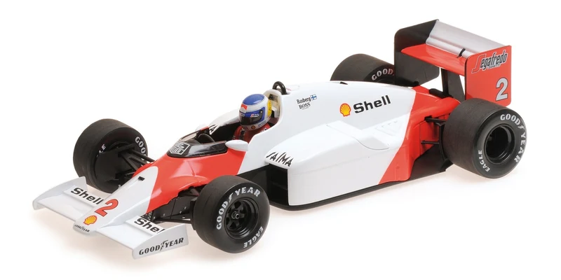 McLaren Tag Turbo MP4/2C f1 1986 Keke Rosberg 1:18
