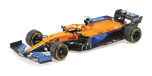 McLaren Mercedes MCL35M F1 2021 Bahrain GP Lando Norris 1:18