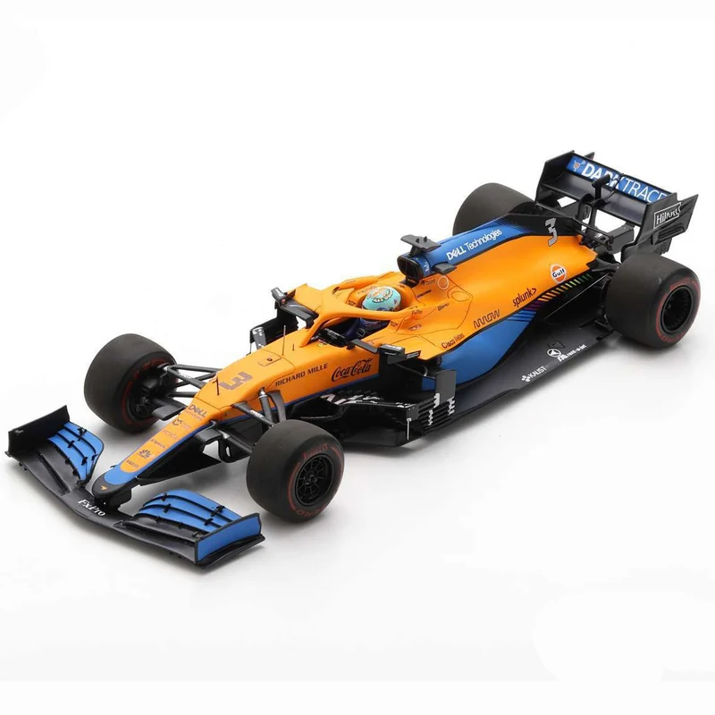 McLaren Mercedes MCL35M F1 2021 7th Bahrain GP Daniel Ricciardo 1:18