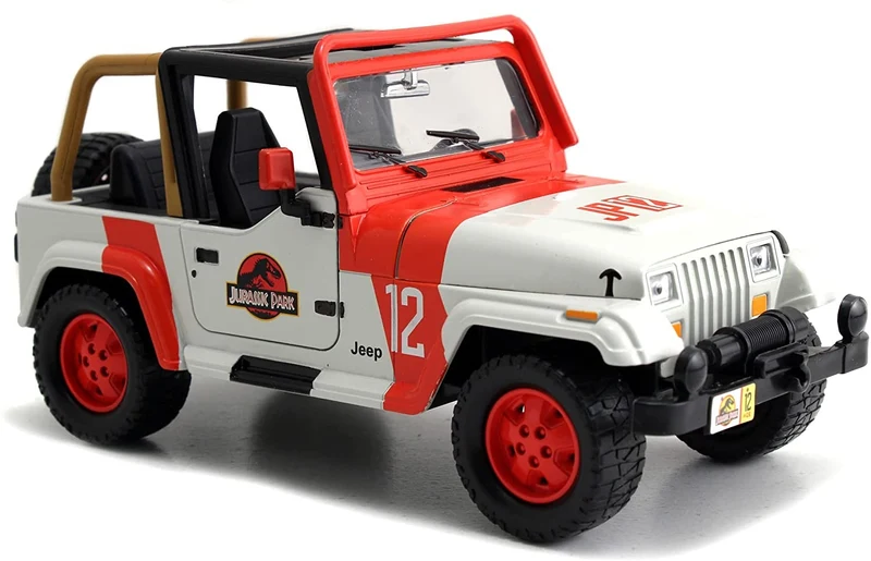 Jeep Wrangler 1992 Jurassic Park 1:24
