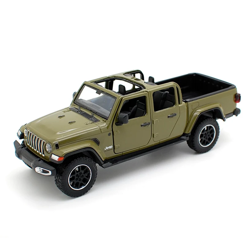 Jeep Gladiator Rubicon 2020 Sarge Green Open Top 1:24