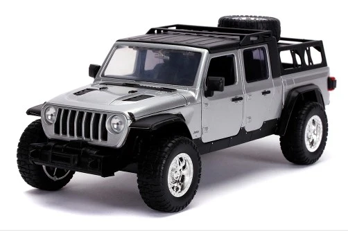 Jeep Gladiator 2020 "Fast & Furious 9" Silver 1:24