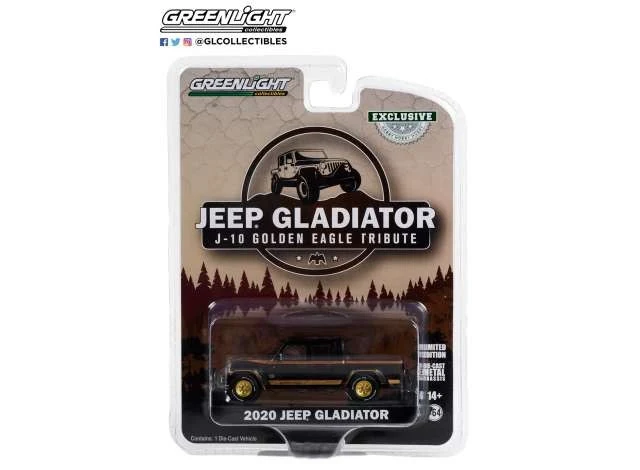 Jeep Gladiator "J-10 Golden Eagle Tribute" Brown 1:64