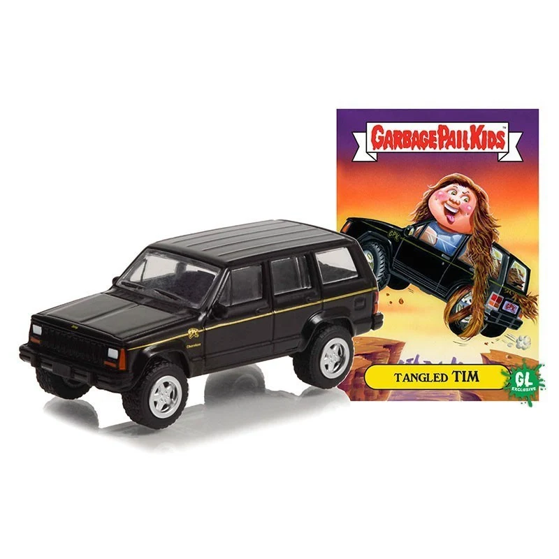 Jeep Cherokee 1993 "Garbage Pail Kids" Black 1:64
