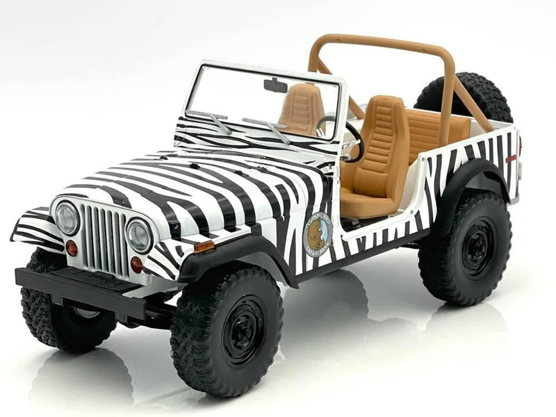 Jeep CJ-7 1976 "Ace Ventura When Nature Calls 1995" 1:18