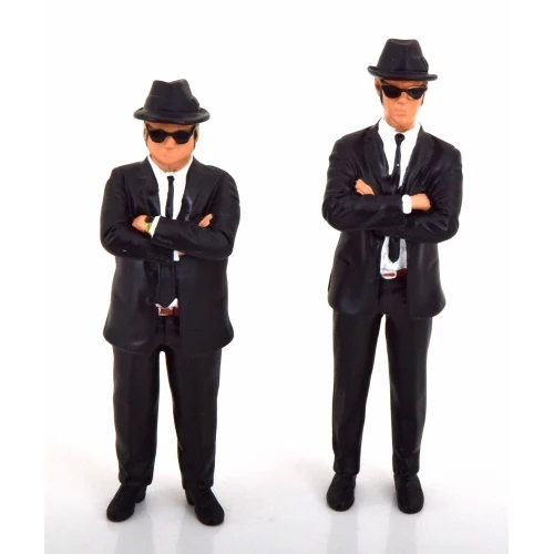 Jake & Elwood set "Blues Brothers" 1:18