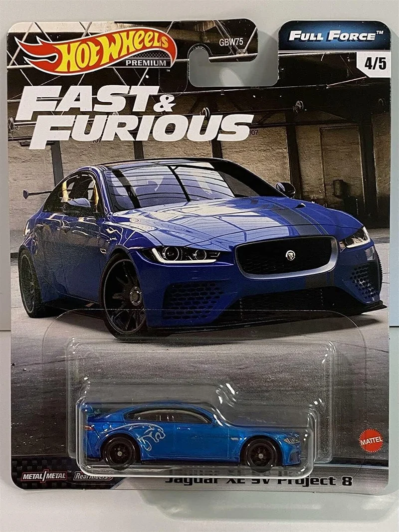 Jaguar XE SV Project 8 "Fast & Furious" Black 1:64
