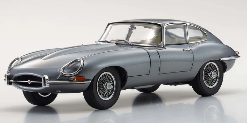 Jaguar E-Type coupe series I 3.8 Gun Metallic 1:18