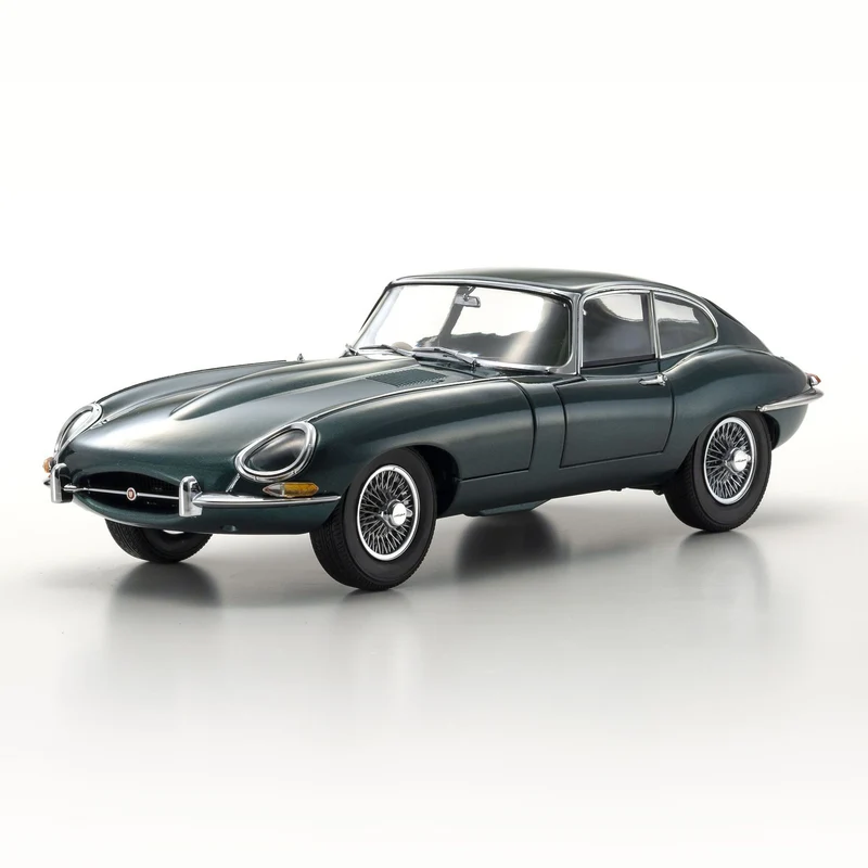 Jaguar E Type RHD 1961 coupe series 3.8 Green 1:18