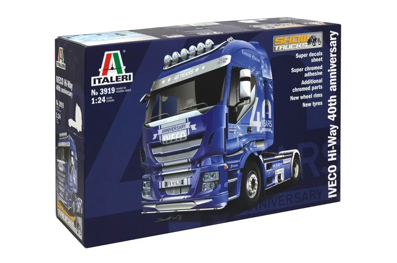 Iveco Stralis Hi-Way 40th Anniversario Kit 1:24