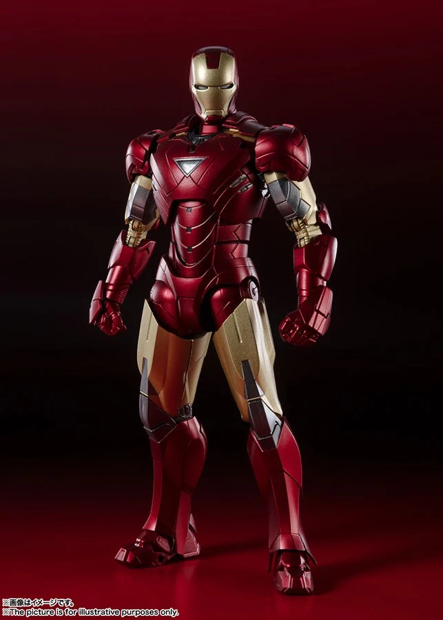 Iron Man Mark 6 SHF Figuarts "Battle Damage Edition" 15 cm Action Figure