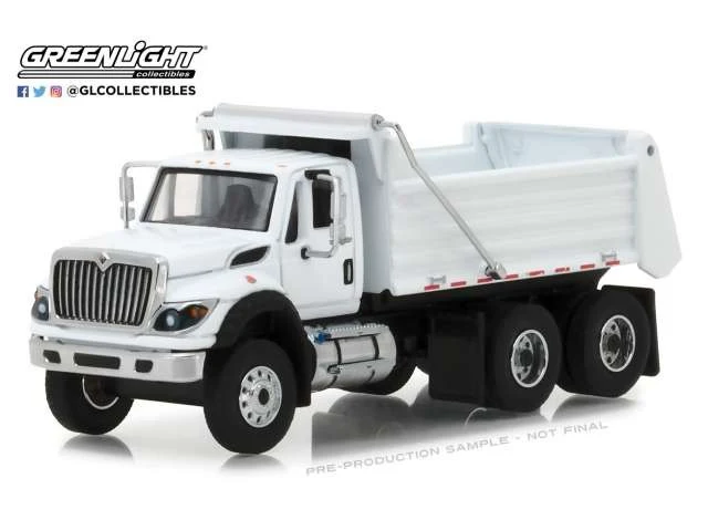 International WorkStar Construction Dump Truck 2018 white 1:64