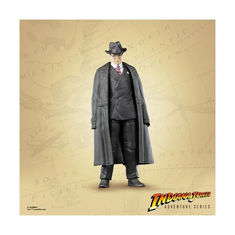 Indiana Jones Adventure Series Major Arnold Toht Action Figure 15cm-h