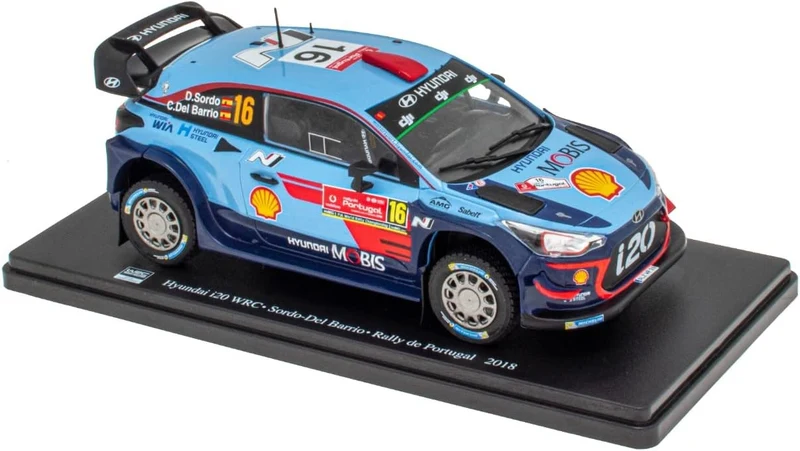 Hyundai i20 Coupé WRC "Shell Mobis WRT" 3° Rallye Portugal 2018 D. Sordo - C. Del Barrio 1:24