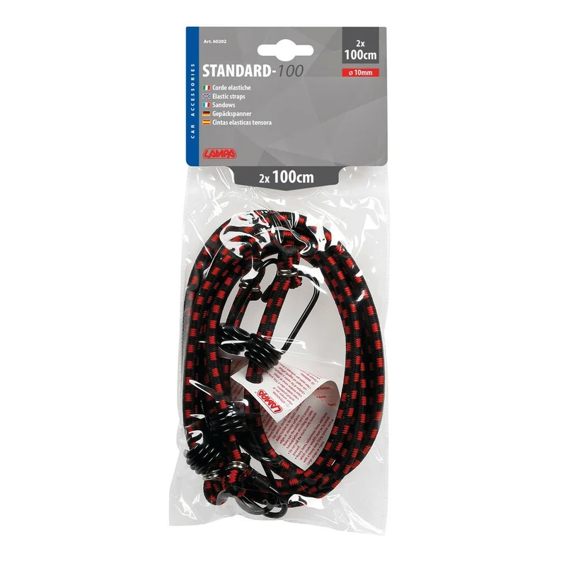 Corde elastiche Standard Coppia - Ø 10 mm - 2x100 cm