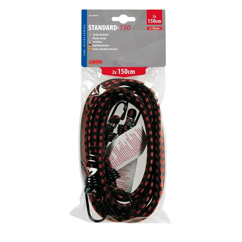 Corde elastiche Standard Coppia - Ø 10 mm - 2x150 cm
