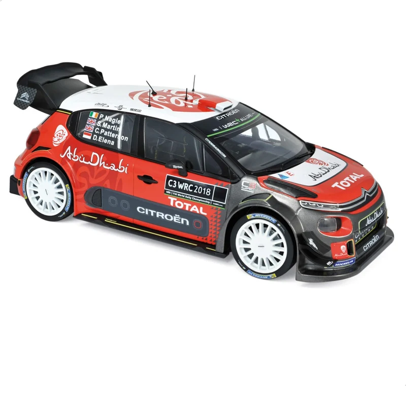 Citroën C3 WRC 2018 Official Presentation Version 1:18