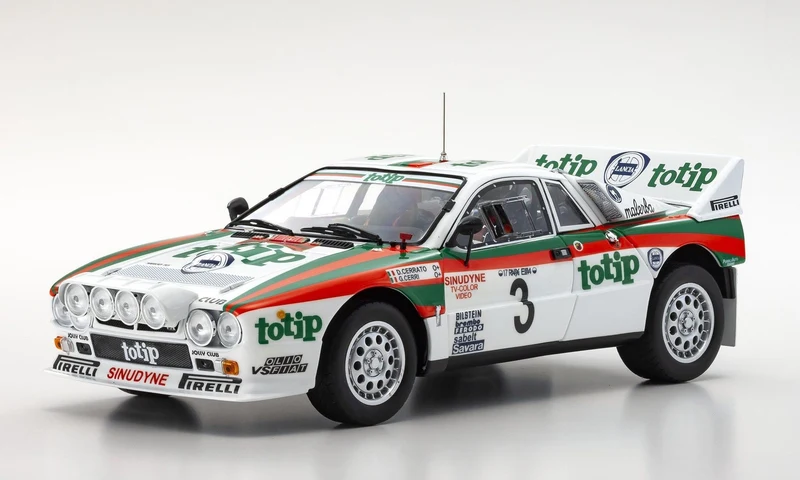 Lancia 037 Rally Jolly Club Totip Winner Rally Isola d'Elba 1985 D. Cerrato - G. Cerri 1:18