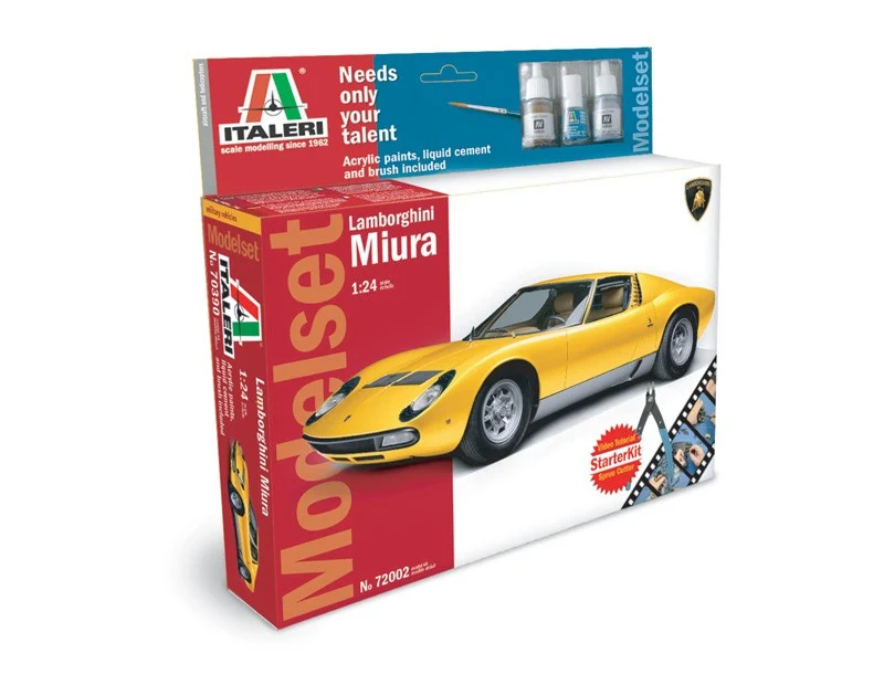 Lamborghini Miura Starter Kit 1:24
