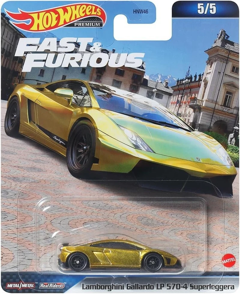 Lamborghini Gallardo LP570-4 Superleggera "Fast & Furious" Black 1:64