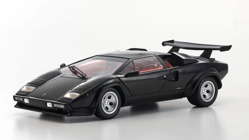 Lamborghini Countach LP5000 Quattrovalvole Black 1:18