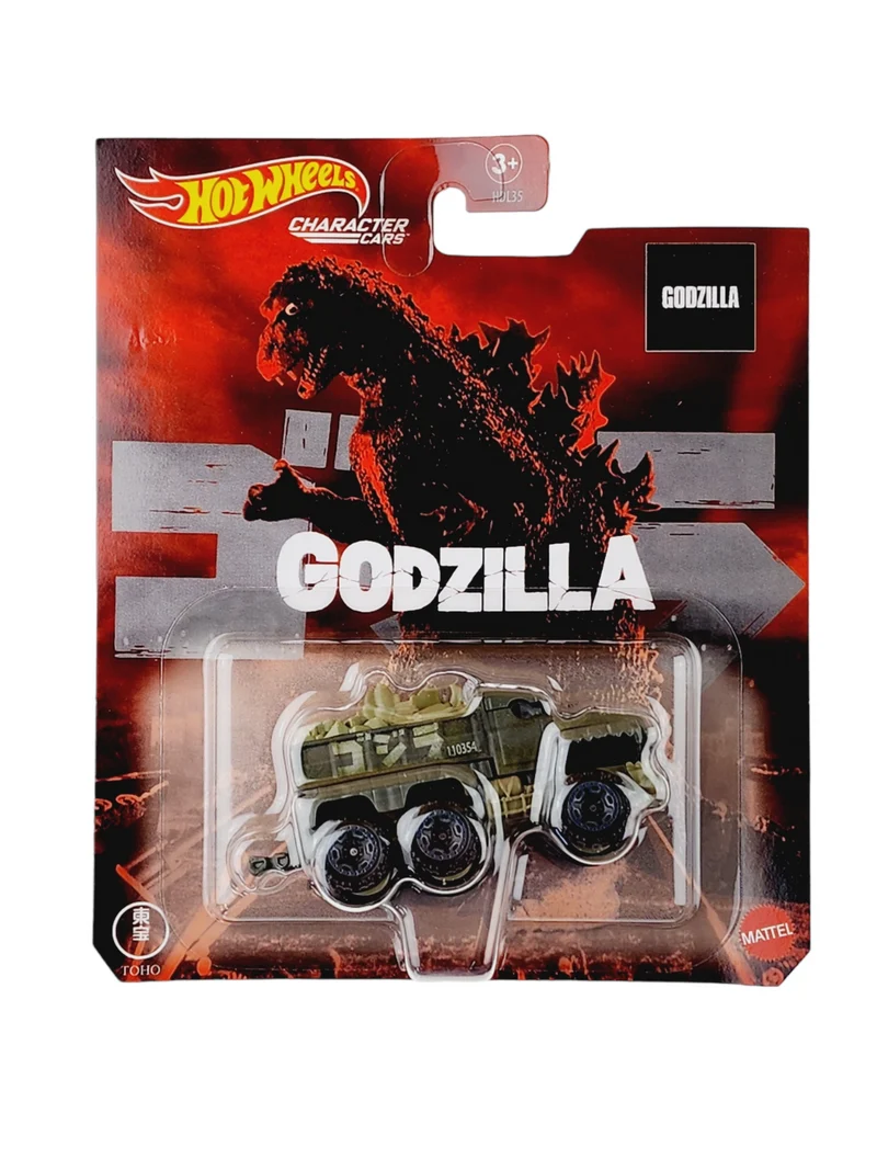 Hot Wheels Character Car New "Godzilla" 1:64