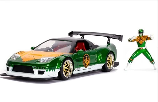 Honda NSX Type R Japan Spec 2002 Candy Green with Green Ranger 1:24