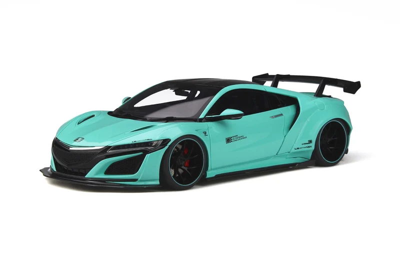 Honda NSX Customized car by LB-WORKS 2017 Tiffany blu1:18