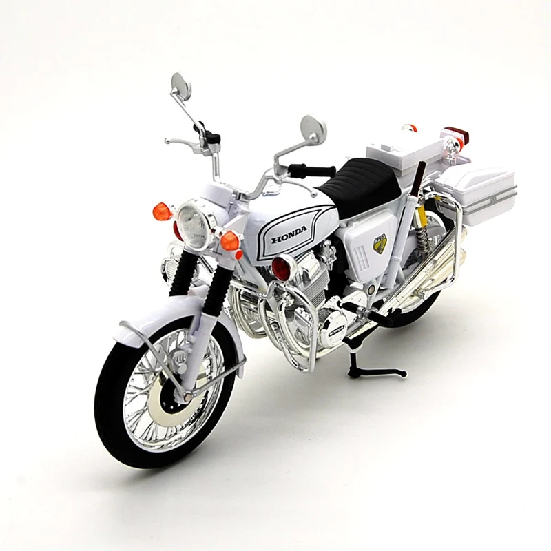Honda Dream CB750 Four K2 1972 White Police 1:12