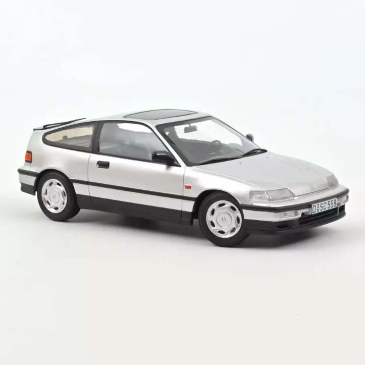 Honda CRX 1990 Silver 1:18