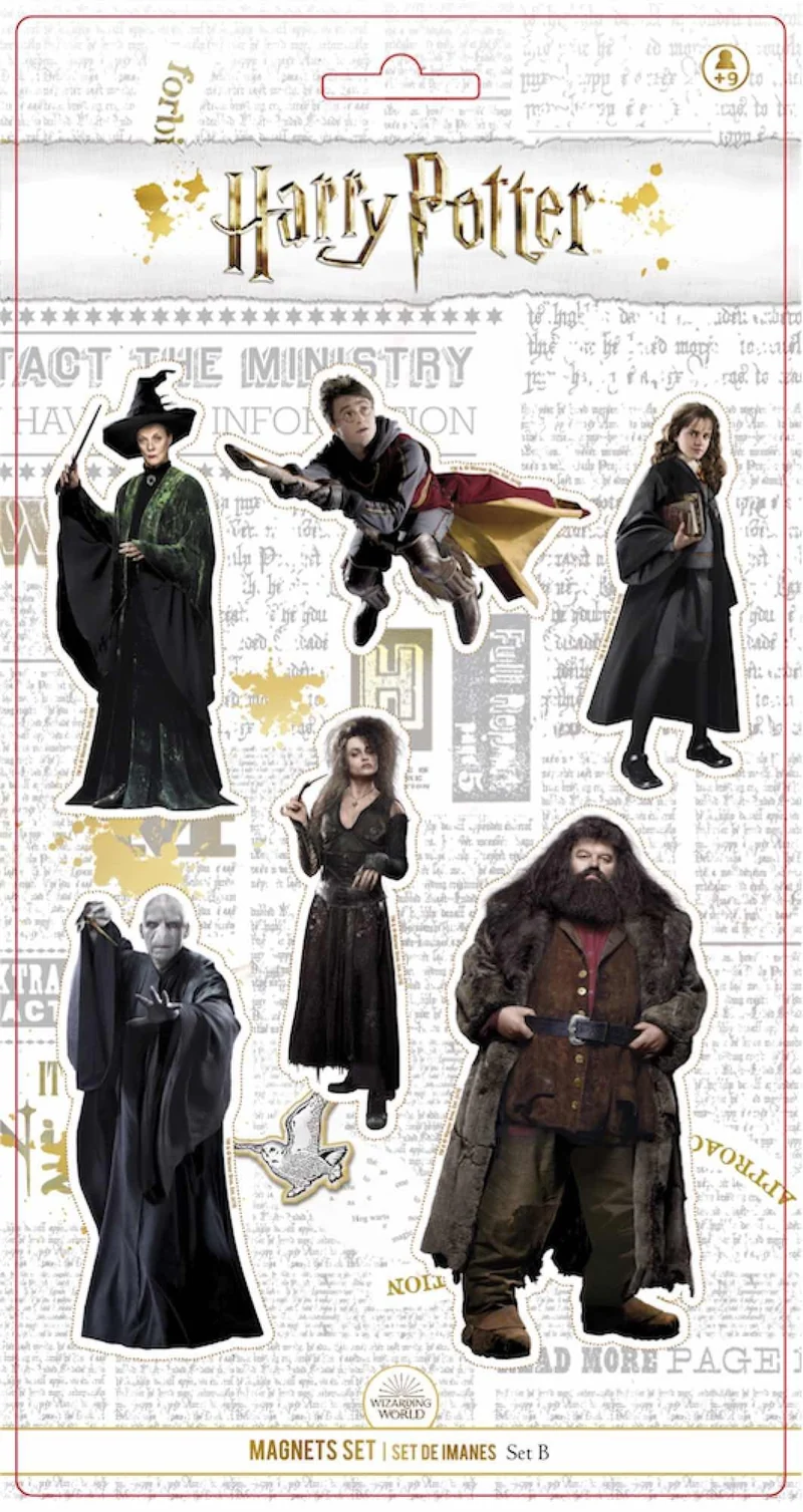 Harry Potter Real Caracters Magneti Set B