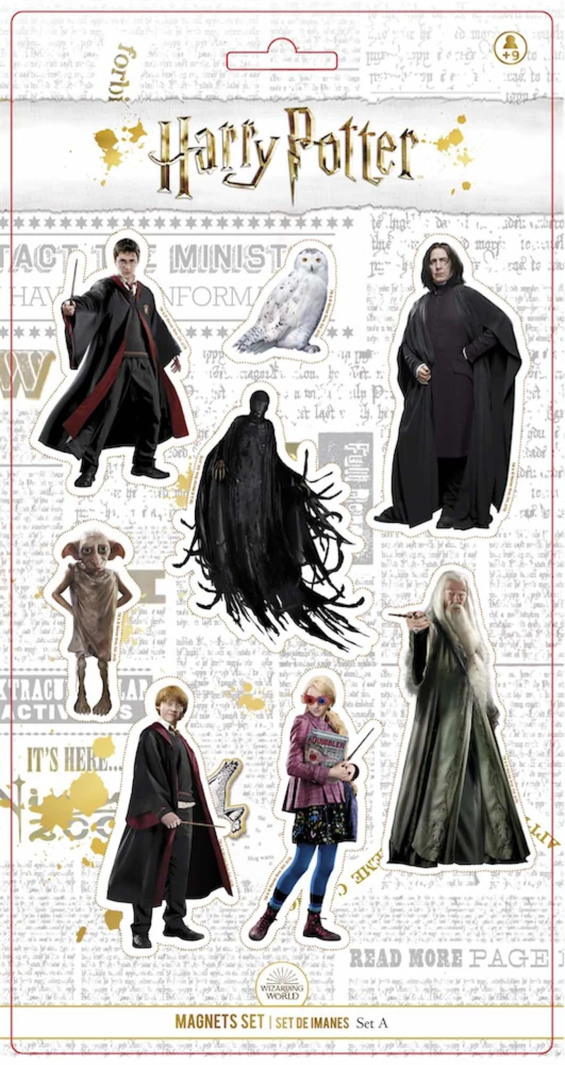 Harry Potter Real Caracters Magneti Set A