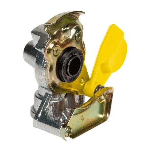 Giunto di semi accoppiamento con valvola Giallo Lampa
