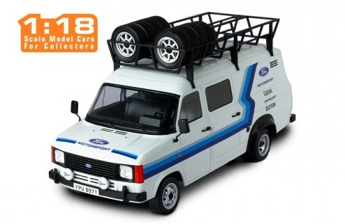 Ford Transit MK II Team Ford Rallye Assistance 1985 1:18