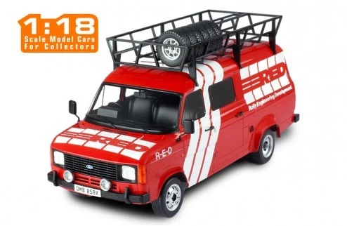 Ford Transit MK II R.E.D Rallye Assistance 1985 1:18