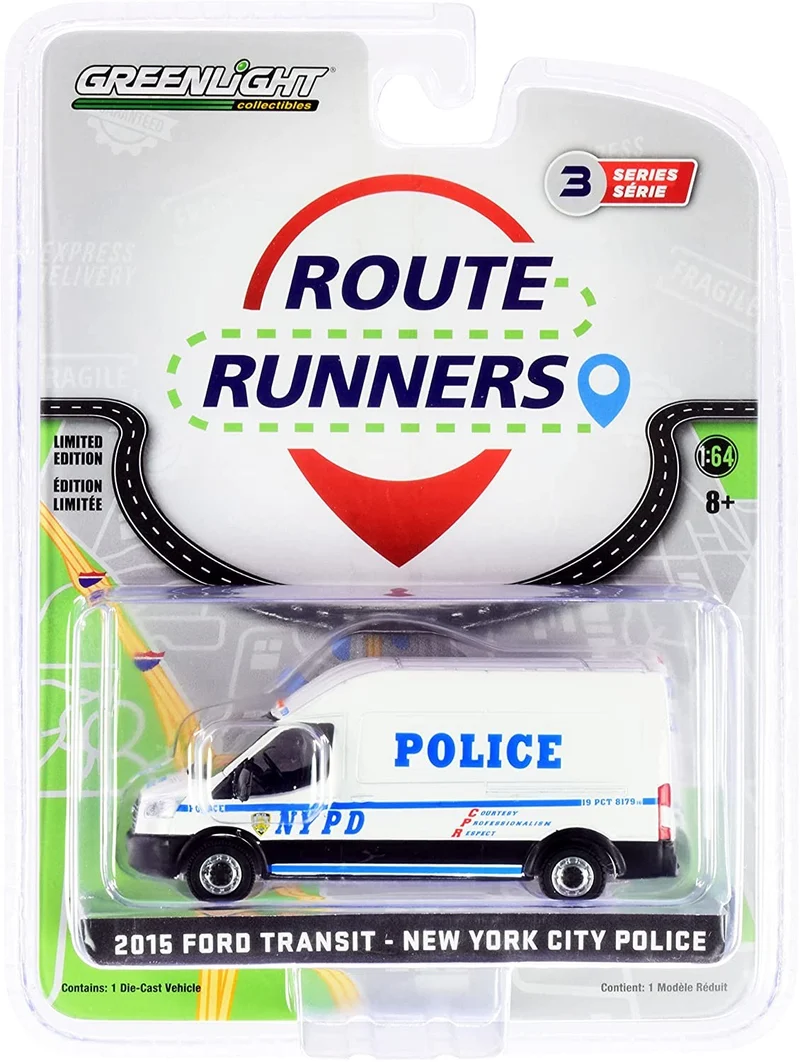 Ford Transit 2015 New York City Police 1:64