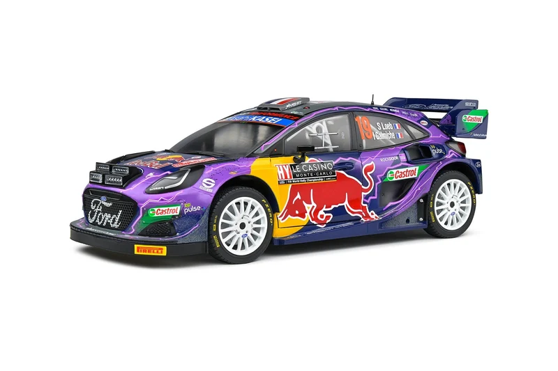 Ford Puma Rally1 2022 Winner Rally Monte Carlo S.Loeb - I.Galmiche 1:18