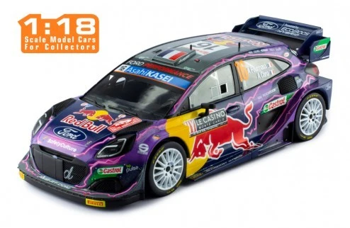 Ford Puma Rally1 2022 Rally Monte Carlo Adrien Fourmaux - Alexandre Coria 1:18