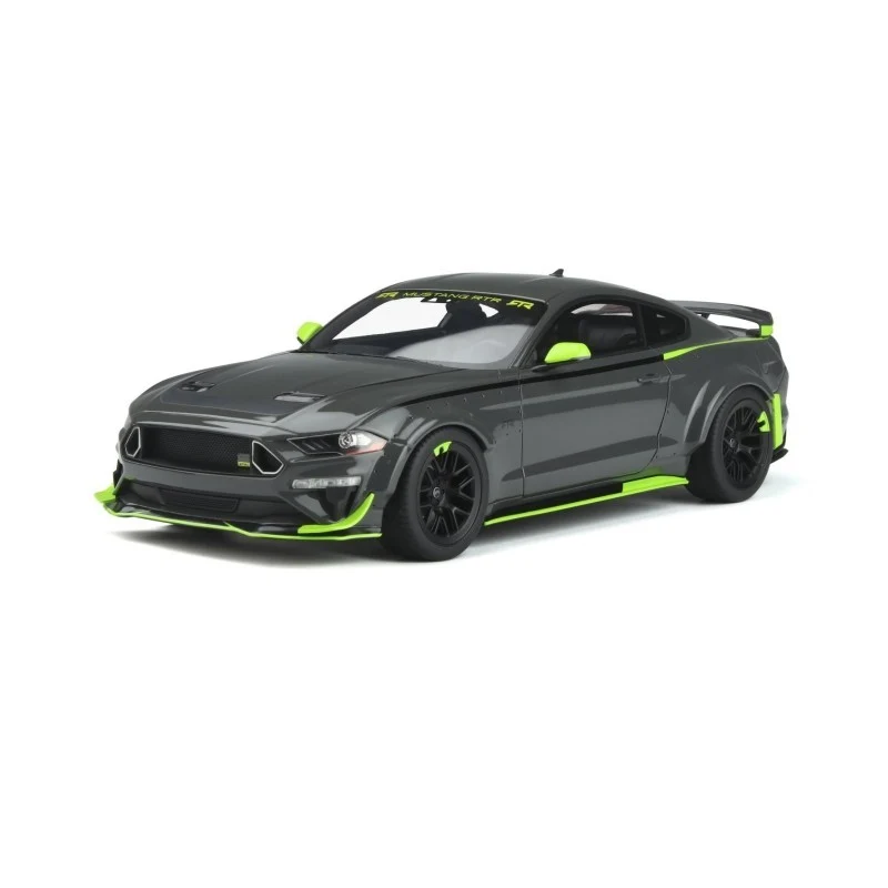 Ford Mustang RTR Spec 5 Coupé 2021 grey / green 1:18