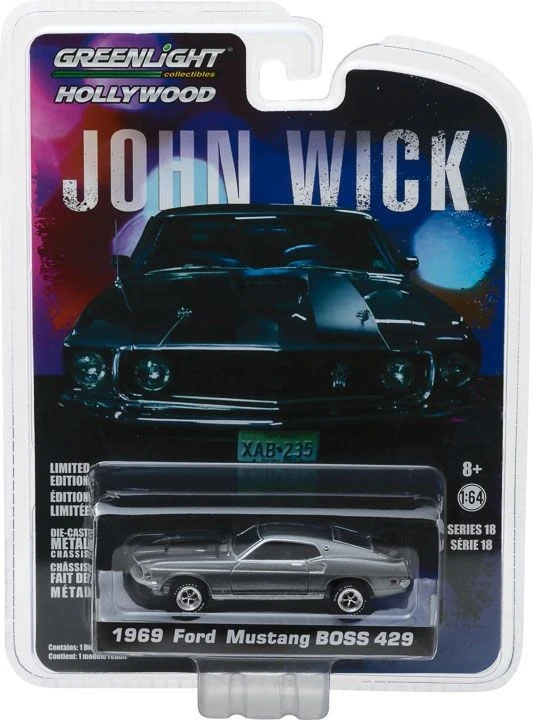 Ford Mustang Boss 429 1969 "John Wick" TV Series 1:64