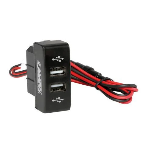 Doppia presa usb original fit 12/24V Mercedes