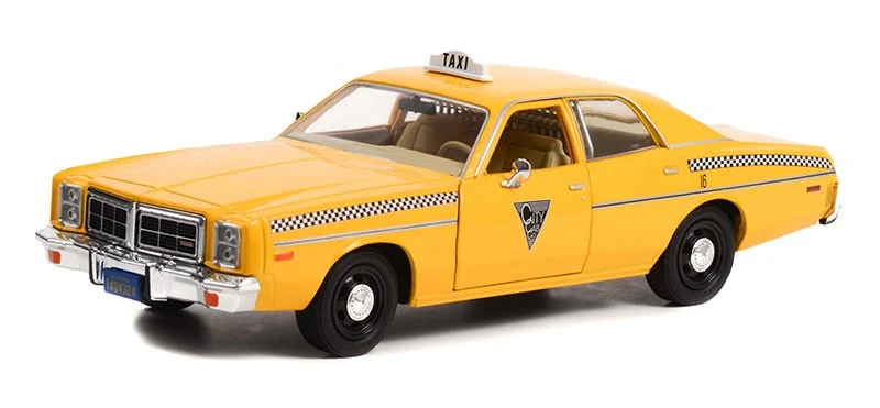 Dodge Monaco Taxi 1978 City Cab Co. "Rocky III" 1982 giallo 1:24