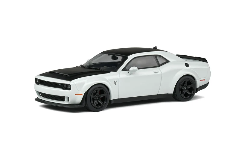 Dodge Challenger SRT Demon V8 6.2L 2018 White - Black 1:43