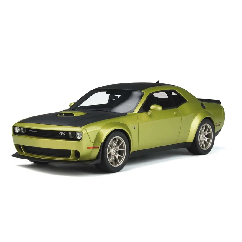 Dodge Challenger R/T Scat Pack Widebody 2020 green metallic / black 1:18