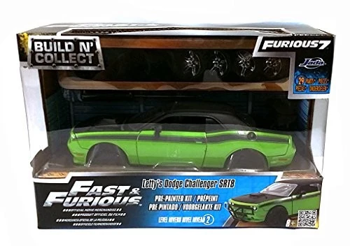 Dodge Challenger 2008 Off Road "Fast and Furious 7" Letty's green/black Kit 1:24