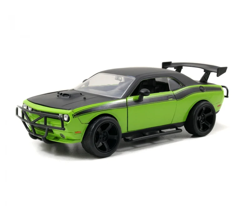Dodge Challenger 2008 Off Road "Fast and Furious 7" Letty's green/black 1:24