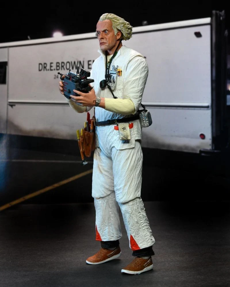 Doc Brown 1985 da "Ritorno al Futuro I" action figures 18cm