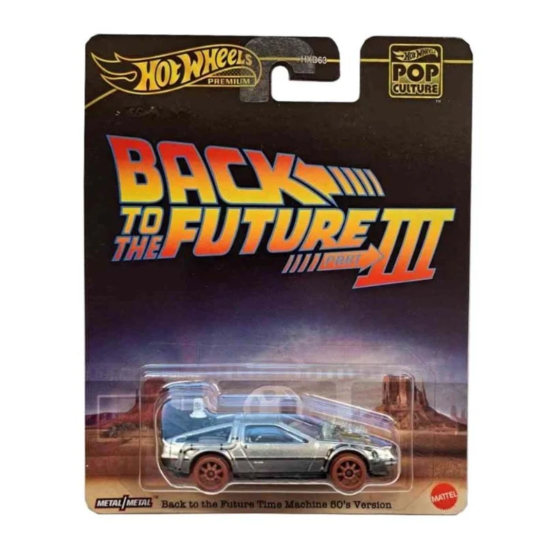 De Lorean Railroad 1955 "Back To The Future III" Hotwheels Premium 1:64