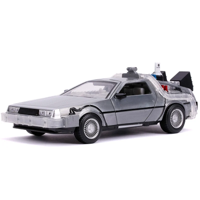 De Lorean BTTF "Ritorno al Futuro II" con luci 1:24